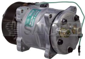 Compresor estándar 50-6648S - COMPRESOR SD5S14  H-O  P-10 123 MM.  24 V.