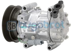 Compresor Original 51-1452E - COMP. SD6V12  V-B  P6  129 MM. (CLIO III/MODUS/TWINGO ''07)