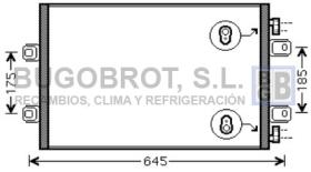 Condensador 62-RT5406 - CONDENSADOR RENAULT MASCOTT II